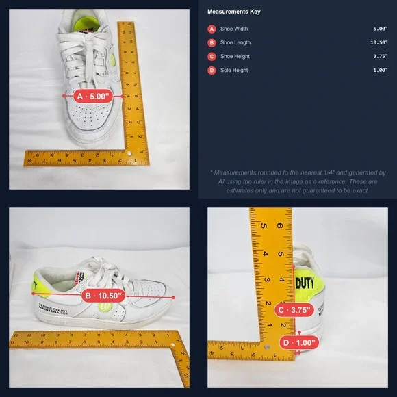 Wilson Pro Staff Court Maintenance 7.5 New York Sunshine Extra Duty Sneakers